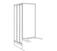 Koralle Twiggy Top Paroi latérale, pour porte pliante, pour porte battante, pour porte pivotante, pour porte coulissante, V410509016AA1, TDTTK 90