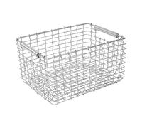 KORBO Panier de rangement Rectangular 19 Acier galvanisé