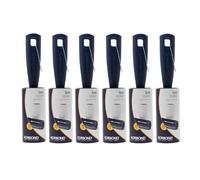 Korbond Lot de 3 rouleaux anti-peluches - 105 feuilles adhésives faciles à décoller - Enlève les poils d'animaux et les peluches