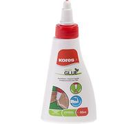Kores - Colle Liquide de Bricolage Strong-Hold White pour Enfants et Adultes, Sûre et Non Toxique, pour l'Artisanat, les Fournitures Scolaires et de Bureau, Paquet de 1 x 60ml