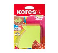 Kores - Fantaisie : Notes Autocollantes en Forme de Flèche, Bloc-Notes Autocollant Coloré, 70 x 70mm, Paquet de 1 x 250 Feuilles en 5 Couleurs Assorties