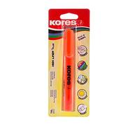 Kores - High Liner Plus : Surligneurs Fluorescents Orange, Pointe Biseautée et Encre à Base d'Eau, Fournitures Scolaires et de Bureau, Paquet Individuel