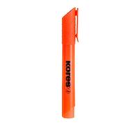 Kores - High Liner Plus : Surligneurs Fluorescents Orange, Pointe Biseautée et Encre à Base d'Eau, Fournitures Scolaires et de Bureau, Paquet de 12