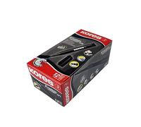 Kores - K-Marker XP1 : Marqueur Permanent Noir, Pointe Ronde, Encre Imperméable à l'Eau et à Faible Odeur, pour Toutes les Surfaces, Paquet de 12 Unités