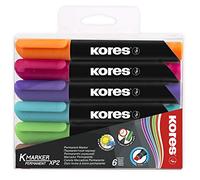 Kores – Marqueur permanent K MARKER – Pointe biseautée