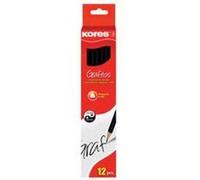 Kores kores crayon grafitos, degré de dureté: hb, triangulaire noir G