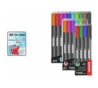 Kores - Marqueur permanent K MARKER FINE M, étui de 6