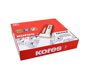 Kores rg40201 Pétrissage Gomme en caoutchouc Boîte en plastique bleu