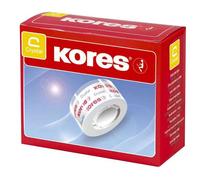 Kores Ruban adhésif standard, 19 mm x 33 m, transparent