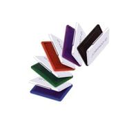 Kores - tampon encreur metallica, (l)110 x (p)70 mm, rouge sf71553
