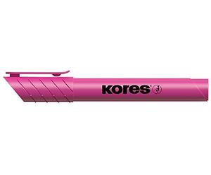 Kores TM36002-surligneur-Pen extra épais (rose)