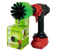 Kornely Brosse de Perceuse Premium-Moyennement Rigide, Verte,8.5cm.Nettoyeur Professionnel à Puissance.Ne Raye Pas Les Surfaces.pour Cuisine,Cuisinière et Four,Armoires,Casseroles Sales et Nettoyage