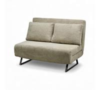 Kosmi Canapé Convertible BZ - Canapé Lit Dépliable - Couchage Quotidien ou Occasionnel - Gain de Place - Salon, Studio, Chambre d’Ami (Nami Beige)