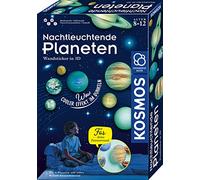 KOSMOS 654269 - Planètes phosphorescentes - Planètes 3D phosphorescentes - Décoration pour Chambre d'enfant à partir de 6 Ans
