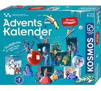 KOSMOS 661090 Calendrier de l'Avent 2025 avec boîte d'expérimentation, en 5 Minutes, pour Enfants à partir de 8 à 12 Ans, Jouets, Calendrier de l'Avent Science