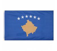Kosovo Drapeau MUWO "Nations Together" 90 x 150 cm Taille :taille unique