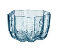 Kosta Boda Photophore circulaire Crackle 58 mm Transparent