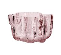 Kosta Boda Photophore Crackle 5.8 cm Rose