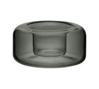 Kosta Boda Photophore Happy 4.7 cm Anthracite