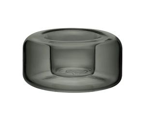 Kosta Boda Photophore Happy 4.7 cm Anthracite