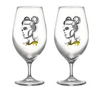 Kosta Boda Verre à bière All about you 40 cl Lot de 2 Cheers to you