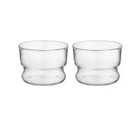 Kosta Boda Verre double old fashioned Viva 30 cl lot de 2 Clair