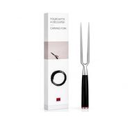 KOTAI | Fourchette à Découper | Fourchette à Viande ou BBQ | Faite à la Main en Acier Inoxydable | Résistante à la Rouille et Parfaitement Équilibrée pour Confort et Sécurité | Manche en Pakkawood