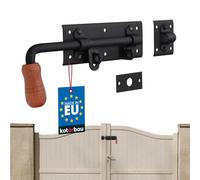 KOTARBAU 05907465903042 Verrou de portail Noir 280 mm