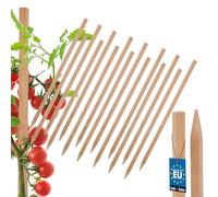 KOTARBAU® 15 Pièces Tuteur Tomate - Bois de Hêtre - 40 cm - Naturel - Tuteur Plante - Piquet de Jardin - Poteau Bois - Piquet Tomate - Support Plante Grimpante