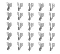 KOTARBAU® 25 x Suspension de poutre 11,7 x 2,5 cm | Support de poutre en acier galvanisé | Suspension de poutre en bois à l'extérieur | Sabot Charpente, 25 pieces