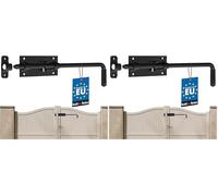 KOTARBAU 5907465912396 Verrou à boulons Noir 400 mm (Lot de 2)