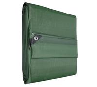 KOTARBAU® Bâche de Protection Extérieur 10x15 m Vert Olive 110 g/m² Polyéthylène Bâche Anti UV Bache Remorque Bache Impermeable Exterieu
