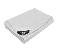 KOTARBAU® Bâche De Protection Extérieur - Polyéthylène - 3 x 5 m - Transparent - 120 g/m2 - Bâche Imperméable Extérieur - Renforcée avec Œillets - Anti UV