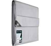 KOTARBAU® Bâche de Protection Extérieur Polyéthylène 6 x 10 m Argenté 200 g/m² Bâche Anti UV Bache Remorque Bache Impermeable Exterieu