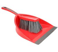KOTARBAU® Balayette 30 cm et Pelle 40 cm avec lèvre en Caoutchouc et balayette en Plastique