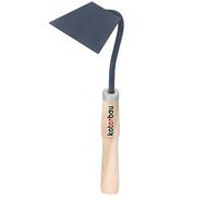 KOTARBAU® Binette 6 x 10 cm Forme Trapézoïdale Petite Houe avec Manche en Bois 32 cm Accessoire de Jardin Outil de Jardinage Accessoires de Plantation