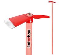 KOTARBAU® Bineuse de Jardin Bineuse Manuelle 105 x 80 mm avec Manche 120 cm Bineuse de désherbage avec marquage Bineuse de Jardin Bineuse de désherbage Bineuse de Plantation