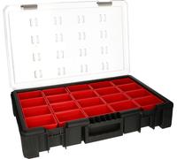 KOTARBAU® Boîte d'assortiment portable WRC 39x60x11 cm Boîte de rangement à compartiments en polycarbonate Haute qualité