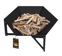 KOTARBAU® Bol de feu avec pieds Inox Foyer Outdoor Bols de feu hexagonaux pour le jardin 64 cm x 56 cm Hexagonal pour feu de camp & camping Outdoor Fire Pit Corbeilles à feu