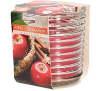 KOTARBAU® Bougie parfumée en verre Pomme cannelle