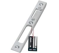 KOTARBAU® Charnière Gauche Réglable en Fonte D'aluminium 18 cm | Paumelle Porte Bois | Charnière Porte Bois | Paumelle Gauche | Paumelle Réglable | Paumelle Aluminium | Charnière Aluminium