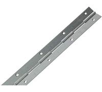 KOTARBAU® Charnière piano à tige 400/31 mm Galvanisée Divisible/Découpable Charnière Raccourcissable Stable Bande à souder Bande de charnière Charnière de meuble