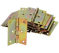 KOTARBAU® Charnières de meuble 60 x 45 mm 100 pcs. Charnières laminées Toutes les tailles Bande de table Charnière de porte Charnière de meuble Galvanisé Charnières de porte Charnière de coffre
