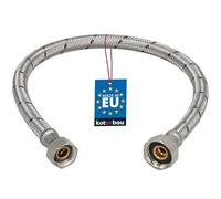 KOTARBAU® Flexible Robinet 1/2" x3/8", Tuyau Robinet 50cm, Acier Inoxydable