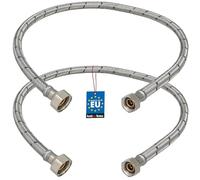 KOTARBAU® Flexible Robinet 1/2" x3/8", Tuyau Robinet 70cm, Acier Inoxydable