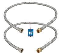KOTARBAU® Flexible Robinet 3/8" x 3/8", Flexible Eau, Tuyau Robinet 90 cm