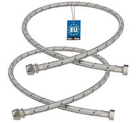 KOTARBAU® Flexible Robinet 3/8" x 3/8", Tuyau Robinet Cuisine 100 cm