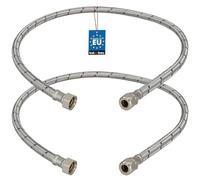 KOTARBAU® Flexible Robinet 3/8" x 3/8", Tuyau Robinet Cuisine 90 cm