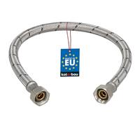 KOTARBAU® Flexible Robinet 3/8" x3/8", Tuyau Robinet 50cm, Acier Inoxydable