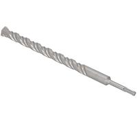 KOTARBAU® Foret Beton Sds Plus 25x400mm, Meche Beton avec Pointe en Carbure | Foret Béton, Foret Perforateur, Foret Hélicoïdal Pour Pierre Kvs, en Acier 40Cr, Argent